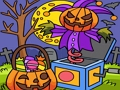 Játék Szakadt képek Jigsaw Halloween online