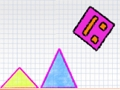 Játék Geometry Dash Paper Megjegyzés  online