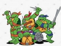 Játék Kifestőkönyv Ninja Turtle számára  online