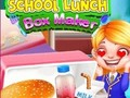 Játék Iskolai ebéddoboz készítő  online