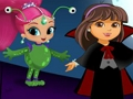 Játék Nick ifj. Halloween öltöztetős felvonulás  online