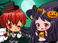 Játék Halloween Chibi pár  online