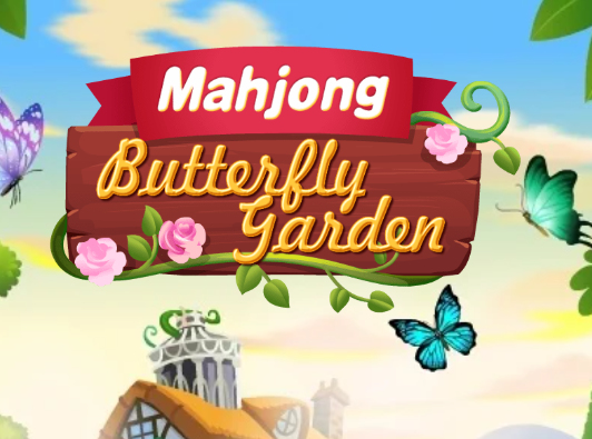 Játék Mahjong pillangó kert online