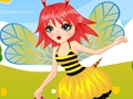 Játék Bee Girl Öltöztesd fel  online