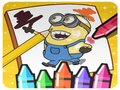 Játék Színező Minion  online