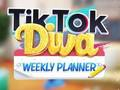 Játék TikTok Diva heti tervező  online