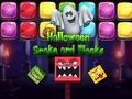 Játék Halloween kígyó és blokkok  online