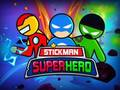 Játék Stickman szuperhős  online