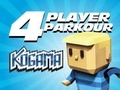 Játék Kogama: 4 játékos Parkour  online