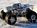 Játék Téli Monster Truck rejtvények  online