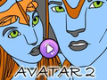 Játék Avatar 2 színes könyv  online