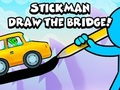 Játék Stickman rajzolja meg a hidat  online