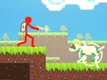 Játék Red Stickman vs Monster School 2 online