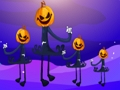 Játék Halloween tök erdő menekülés online