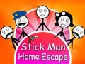 Játék Stickman otthoni menekülés online