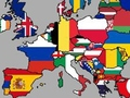 Játék Európa zászlók  online