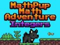 Játék Mathpup matematikai kaland egész számok online