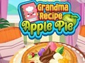 Játék Nagymama recept almás pite  online