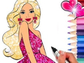 Játék Kifestőkönyv: Barbie  online