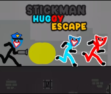 Játék Stickman Huggy Escape online