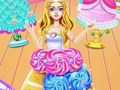 Játék Rainbow Princess tortakészítő  online