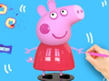Játék Kifestőkönyv: Peppa Pig  online