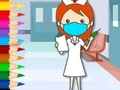 Játék Kifestőkönyv: Doktor  online