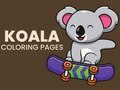 Játék Koala színező oldalak  online