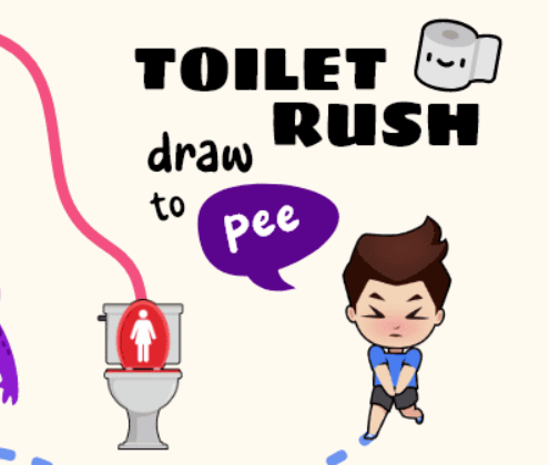 Játék WC Rush: Draw To Pee  online