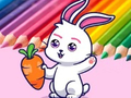 Játék Kifestőkönyv: Rabbit Pull Up Carrot  online