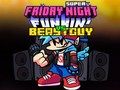 Játék Super Friday Night Funkin vs Beast Guy  online