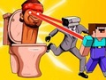 Játék Skibidi WC és Nubik túlélők  online