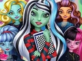 Játék Monster Girls High School csapata online