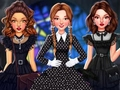 Játék Celebrity Wednesday Addams stílus  online