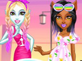 Játék Monster Girls nyári vakáció  online