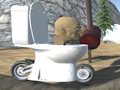 Játék Skibidi WC Moto Bike Racing 2  online