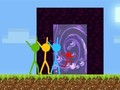 Játék Stickman nyuszi hop trükkök  online