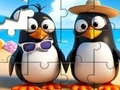 Játék Jigsaw puzzle: napsütéses pingvinek online