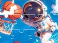 Játék Jigsaw Puzzle: Űrkosárlabda  online