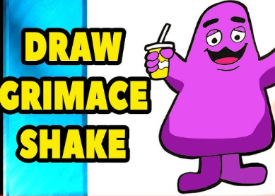 Játék Grimace Shake: Rajzolj és törölj  online