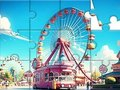 Játék Jigsaw Puzzle: Vidámpark  online