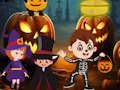Játék Segíts a Halloween gyerekeknek  online
