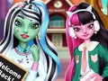 Játék Monster Girls vissza az iskolába  online
