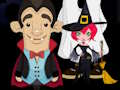 Játék Halloween kezelésére barátok menekülni  online