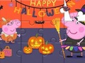 Játék Jigsaw puzzle: Peppa Halloween online