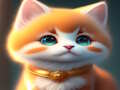 Játék Aranyos Cat Jigsaw  online