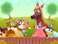 Játék Baby Games Animal Puzzle gyerekeknek  online