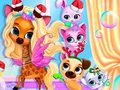 Játék Háziállatok ápolása Bubble Party  online