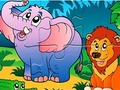 Játék Jigsaw Puzzle: Természetes állatok  online