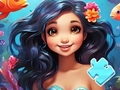 Játék Jigsaw puzzle: tenger alatti sellő online